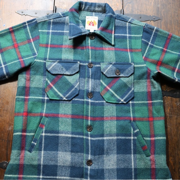 KIEL JAMES PATRICK MENS WOOL SHIRT - Picture 1 of 8